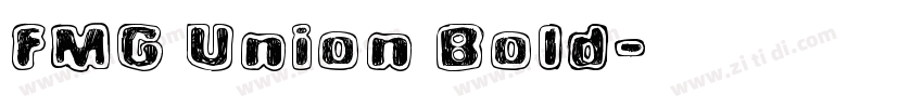 FMG Union Bold字体转换
